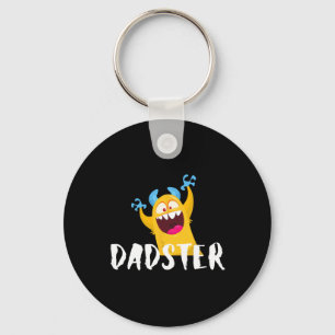 Vaderdag papa Gekke monster papa papa papa Sleutelhanger