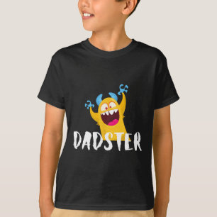 Vaderdag papa Gekke monster papa papa papa T-shirt