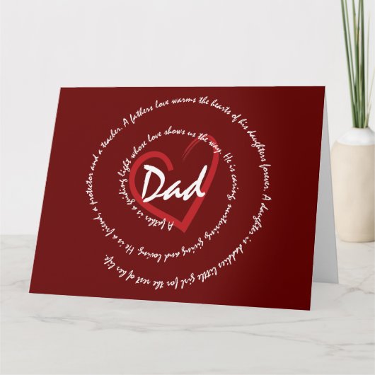 Vaderdag - Papa Kaart (Voorkant)