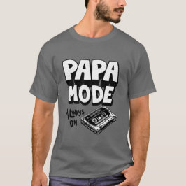 Vaderdag Papa Mode T-shirt