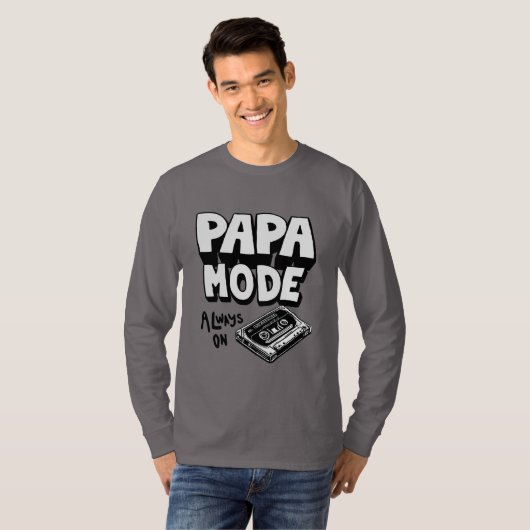 Vaderdag Papa Mode T-shirt (Voorkant volledig)