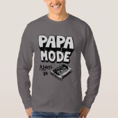 Vaderdag Papa Mode T-shirt (Voorkant)