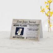 Vaderdag - Papa - Nieuwsblad - Foto invoegen Kaart (Gele Bloem)