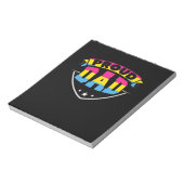 Vaderdag | Papa Pansexual Daughter Notitieblok (Linkerzijde)