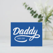 Vaderdag - Papa sinds... Briefkaart (Staand voorkant)