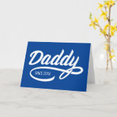 Vaderdag - Papa sinds… Kaart (Gele Bloem)