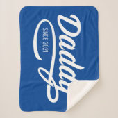 vaderdag - Papa sinds... Sherpa Deken (Voorkant)