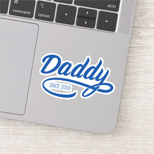 Vaderdag - Papa sinds... Sticker