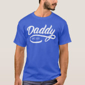 vaderdag - Papa sinds... T-shirt (Voorkant)