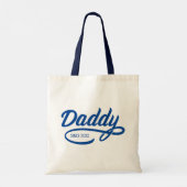 Vaderdag - Papa sinds... Tote Bag (Achterkant)