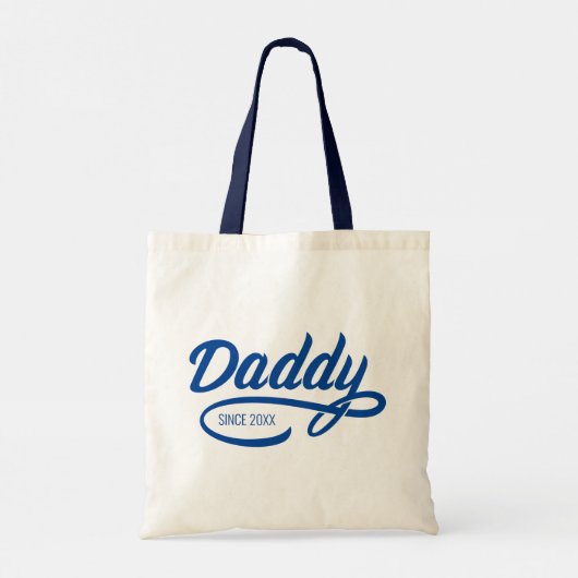 Vaderdag - Papa sinds... Tote Bag (Achterkant)