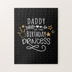 Vaderdag papa van de Birthday Princess Legpuzzel