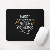 Vaderdag papa van de Birthday Princess Muismat (Met muis)
