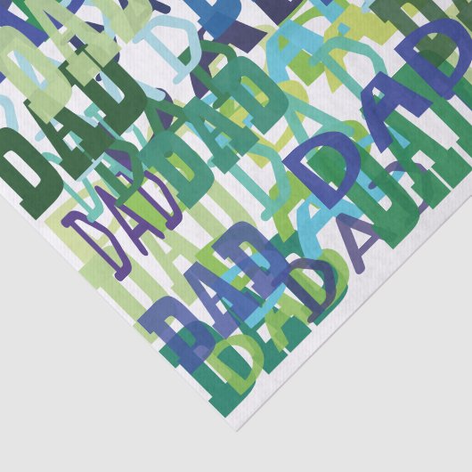 vaderdag Papa-weefselpapier Tissuepapier (Detail)