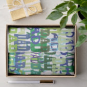 vaderdag Papa-weefselpapier Tissuepapier (Geschenk)