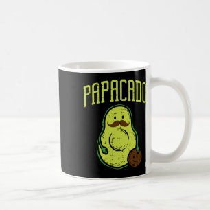 Vaderdag Papacado Papa Avocado Grappig Vegan Guac Koffiemok