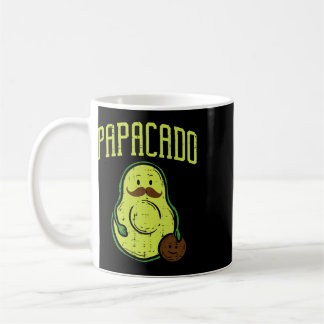 Vaderdag Papacado Papa Avocado Grappige Vegan Guac Koffiemok