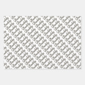 Vaderdag papierbladen oppakken inpakpapier vel (Voorkant 3)