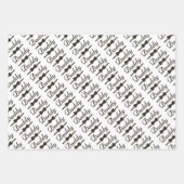 Vaderdag papierbladen oppakken inpakpapier vel (Voorkant)