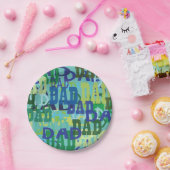 vaderdag Papieren Borden Bordje (Feest)