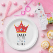 Vaderdag papieren feestborden bordje (Feest)