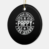 Vaderdag | Pappa the Man the Myth the Legend Keramisch Ornament (Links)