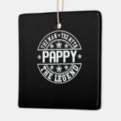 Vaderdag | Pappa the Man the Myth the Legend Keramisch Ornament (Links)