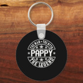 Vaderdag | Pappa the Man the Myth the Legend Sleutelhanger (Voorkant)