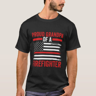 Vaderdag Patriottische Papa Trots Opa Van Een Fir T-shirt