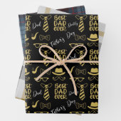 Vaderdag Patroon Inpakpapier Vel (In situ)