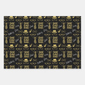 Vaderdag Patroon Inpakpapier Vel (Voorkant)