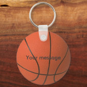 Vaderdag Personaliseer Basketball Sleutelhanger (Voorkant)
