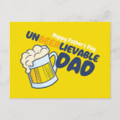 Vaderdag personaliseren | Onleefbare vader Briefkaart (Voorkant)