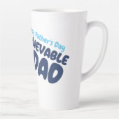 Vaderdag personaliseren | Onleefbare vader Latte Mok (Rechts)