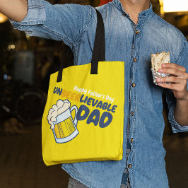 Vaderdag personaliseren | Onleefbare vader Tote Bag