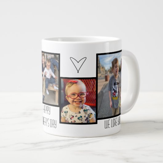 vaderdag persoonlijke koffie-Mok Grote Koffiekop (Voorkant rechts)