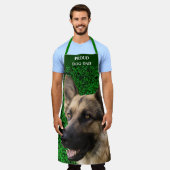 Vaderdag, Pet Dad Dog Photo All Over Print Schort (Gedragen)