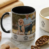 Vaderdag Pet Lover Pas naam foto virale mug Mok