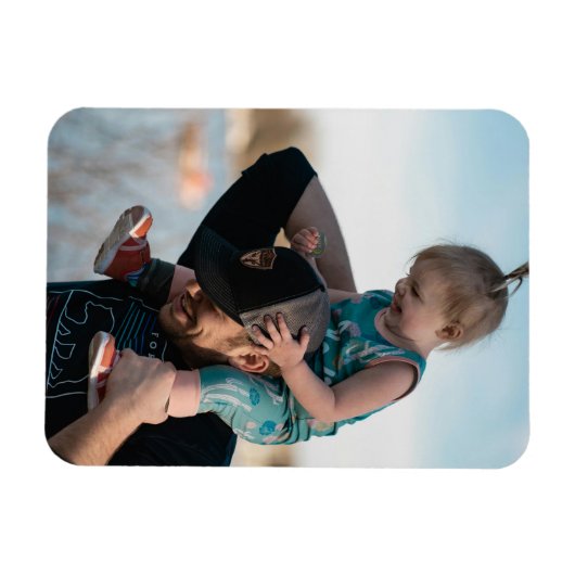 Vaderdag Photo Keepsake Magneet (Horizontaal)
