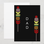 Vaderdag Pinchos Wenskaart (Voorkant / Achterkant)