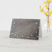 Vaderdag - plakboek Kaart (Gele Bloem)