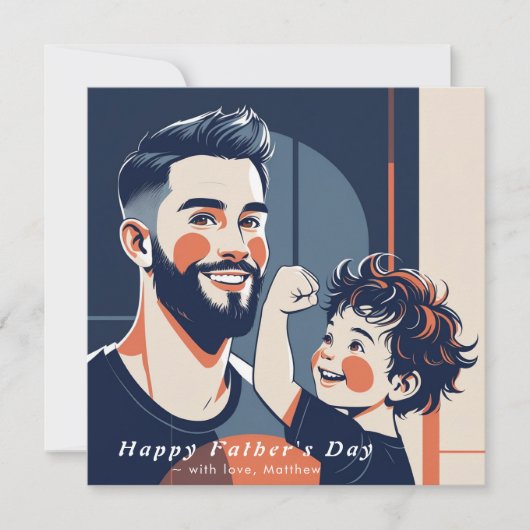 Vaderdag plat bedankt - aangepaste tekst en foto (Voorkant)