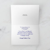 "Vaderdag" Pocket of Praise Kaart (Binnen)