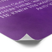 Vaderdag Poem Gift voor papa Poster (Hoek)