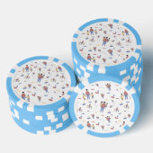 Vaderdag Poker Chips (Opstapeling)