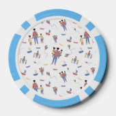 Vaderdag Poker Chips (Achterkant)