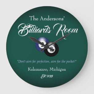 Vaderdag Pool Tafelkamer Pub Bar Grote Klok