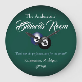 Vaderdag Pool Tafelkamer Pub Bar Grote Klok