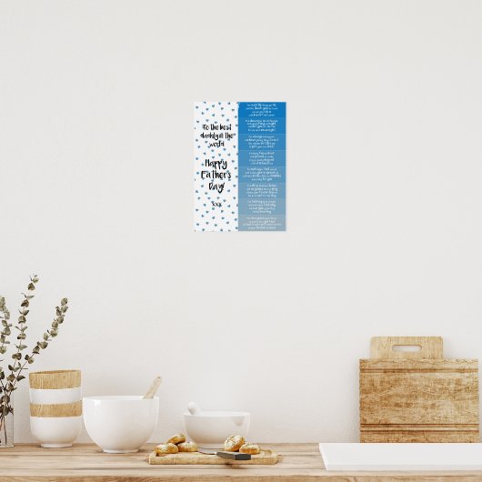 Vaderdag Poster (Keuken)