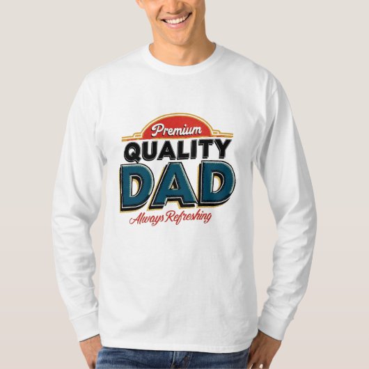 Vaderdag Premium kwaliteit Dad T-shirt (Voorkant)